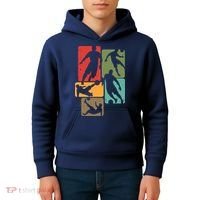 Soccer For Soccer Player | Retro Boys Soccer Kids Hoodie thumb 4