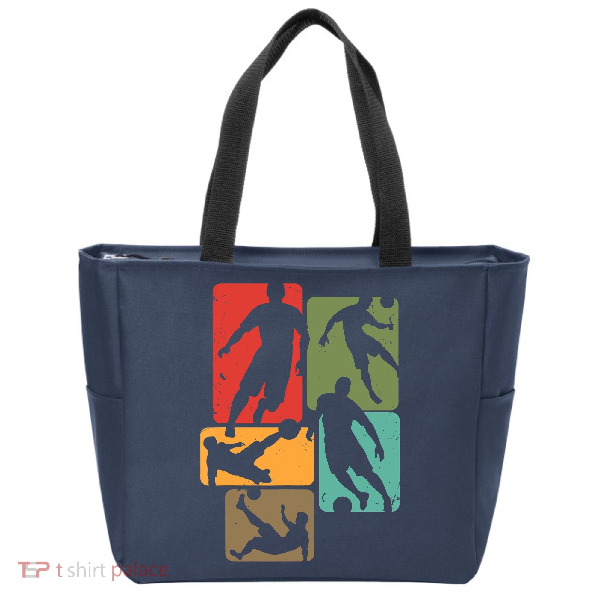 Soccer For Soccer Player | Retro Boys Soccer Tote Bag