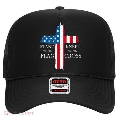 Stand For The Flag Kneel For The Cross Hat
