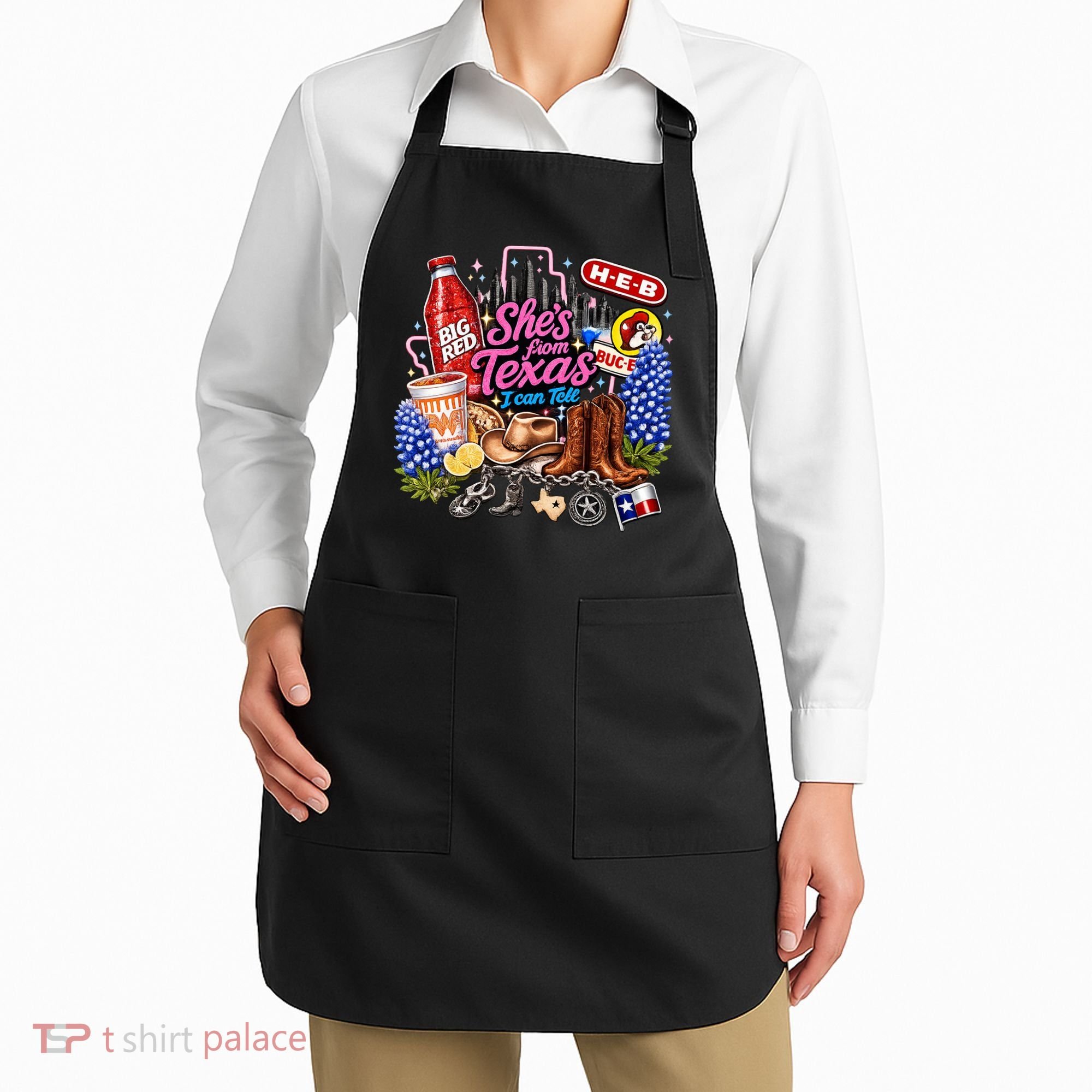 Shes From Texas I Can Tell State Pride Apron