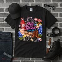 Shes From Texas I Can Tell State Pride Tall T-Shirt thumb 3