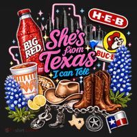 Shes From Texas I Can Tell State Pride Backpack thumb 2