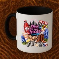 Shes From Texas I Can Tell State Pride Coffee Mug thumb 2