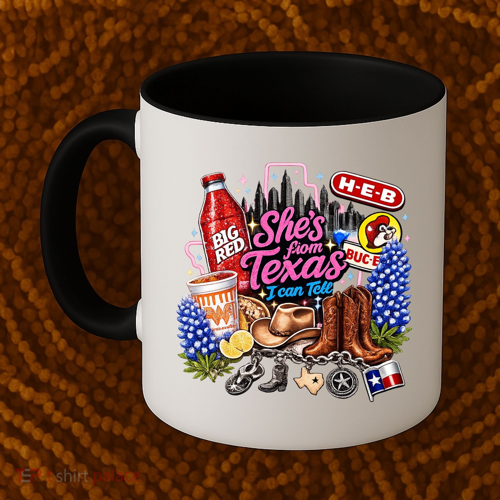 Shes From Texas I Can Tell State Pride Coffee Mug