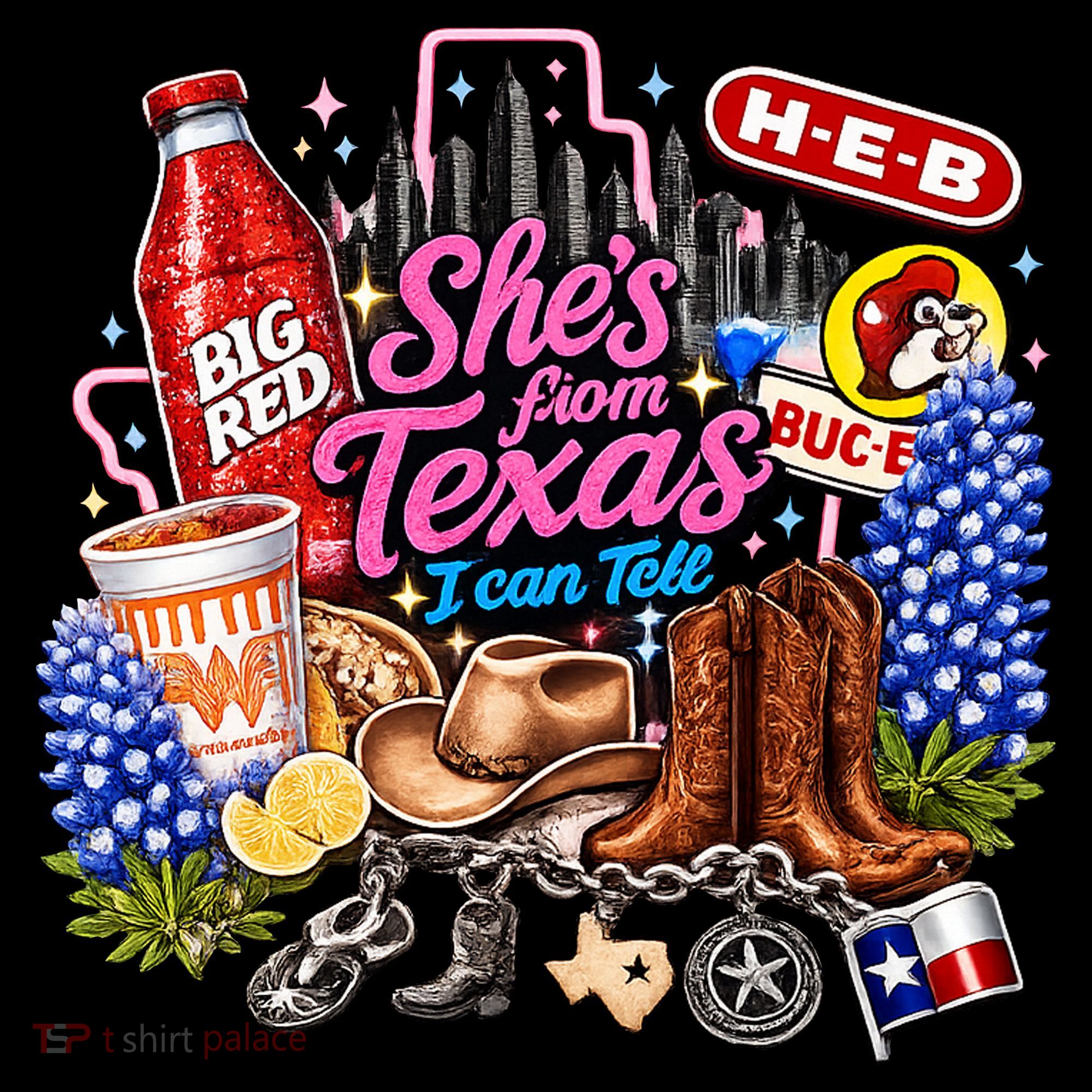 Shes From Texas I Can Tell State Pride Ornament