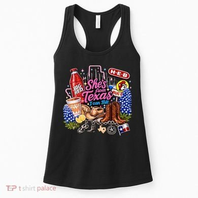 Shes From Texas I Can Tell State Pride Women's Tank Top