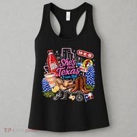 Shes From Texas I Can Tell State Pride Women's Tank Top thumb 3