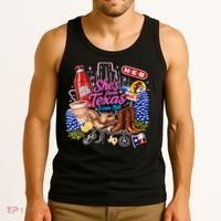 Shes From Texas I Can Tell State Pride Tank Top thumb 3