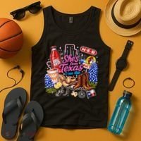 Shes From Texas I Can Tell State Pride Tank Top thumb 4