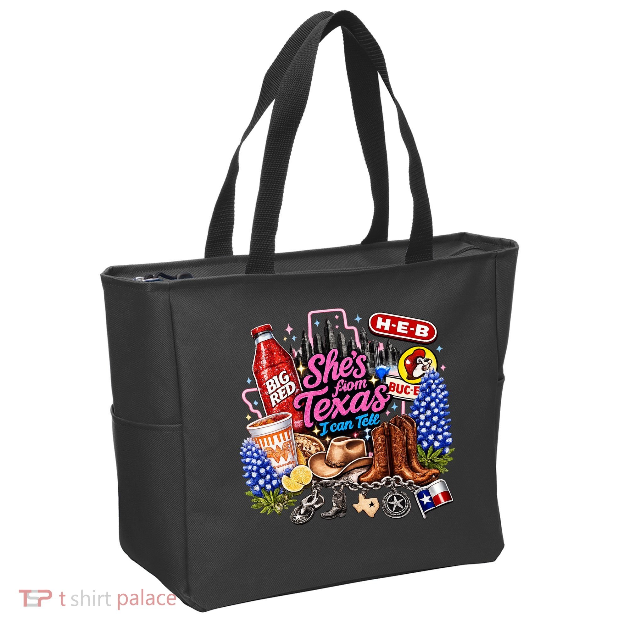 Shes From Texas I Can Tell State Pride Tote Bag