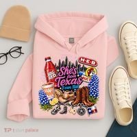 Shes From Texas I Can Tell State Pride Hoodie thumb 4