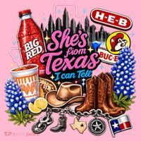 Shes From Texas I Can Tell State Pride Hoodie thumb 7
