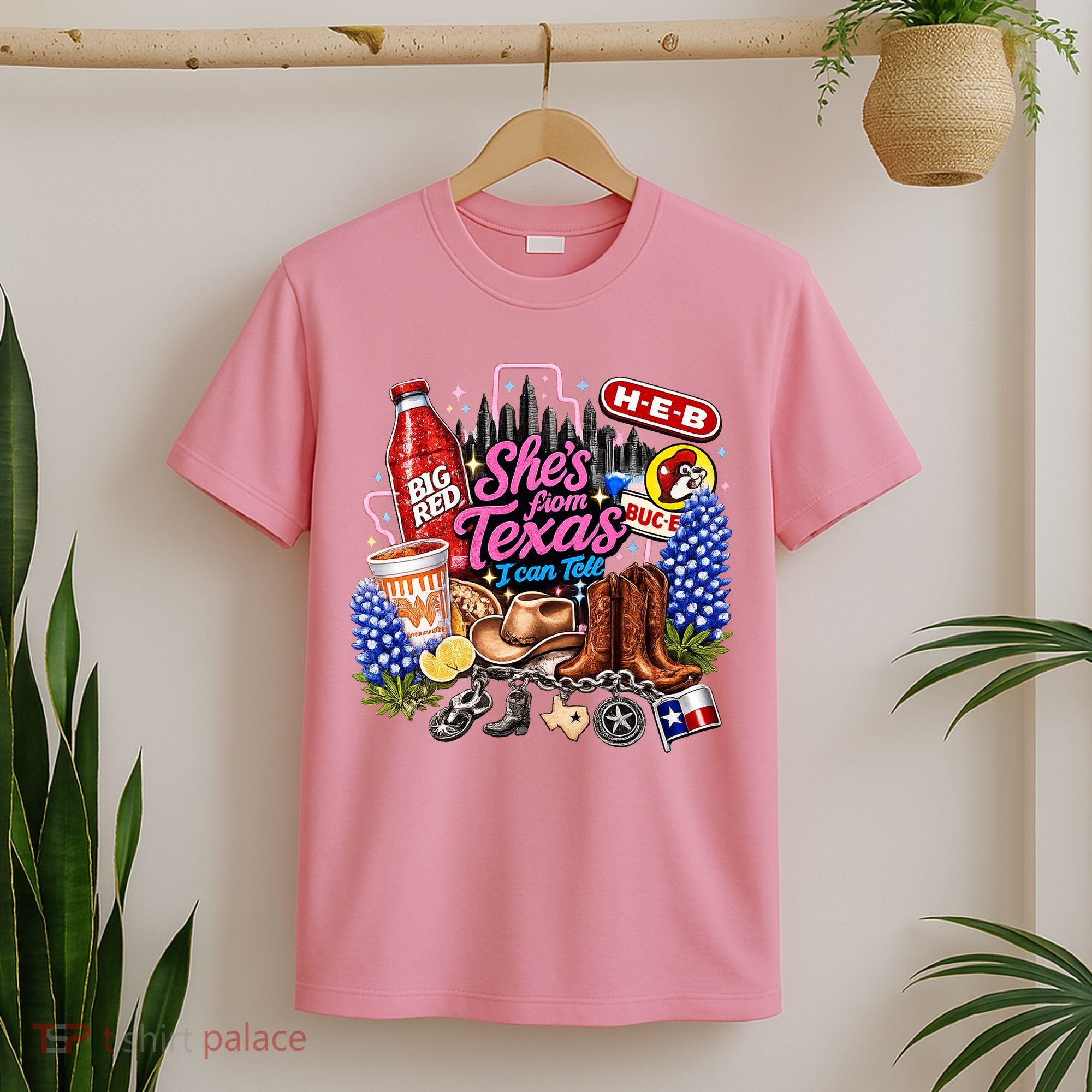 Shes From Texas I Can Tell State Pride T-Shirt