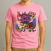 Shes From Texas I Can Tell State Pride T-Shirt thumb 3