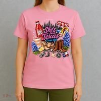 Shes From Texas I Can Tell State Pride T-Shirt thumb 4