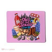 Shes From Texas I Can Tell State Pride Mousepad thumb 0