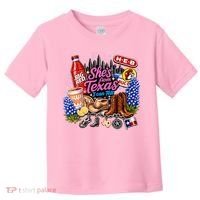 Shes From Texas I Can Tell State Pride Toddler T-Shirt thumb 0