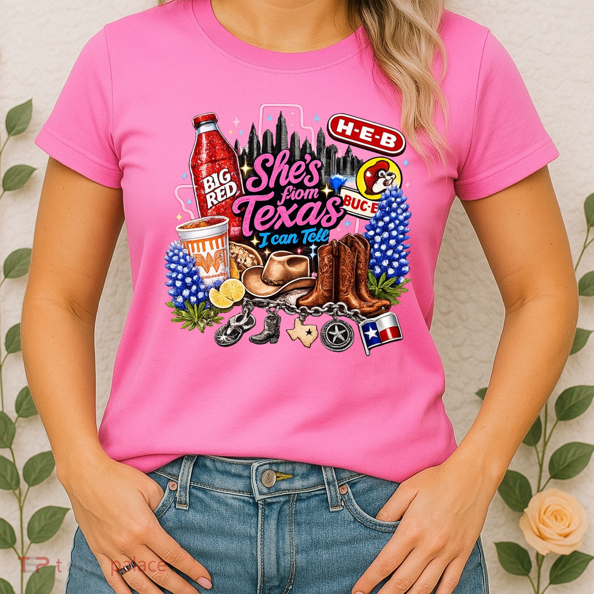 Shes From Texas I Can Tell State Pride Women's T-Shirt