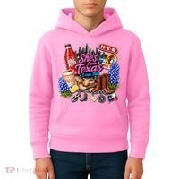 Shes From Texas I Can Tell State Pride Kids Hoodie thumb 4