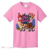 Shes From Texas I Can Tell State Pride Kids T-Shirt thumb 0