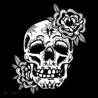 Skull Flower Tattoo Coffee Mug thumb 5