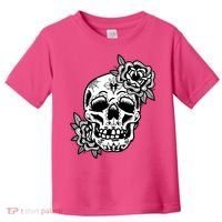 Skull Flower Tattoo Toddler T-Shirt thumb 0