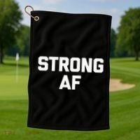Summer Florida The Sunshine State Surf Style Golf Towel thumb 1