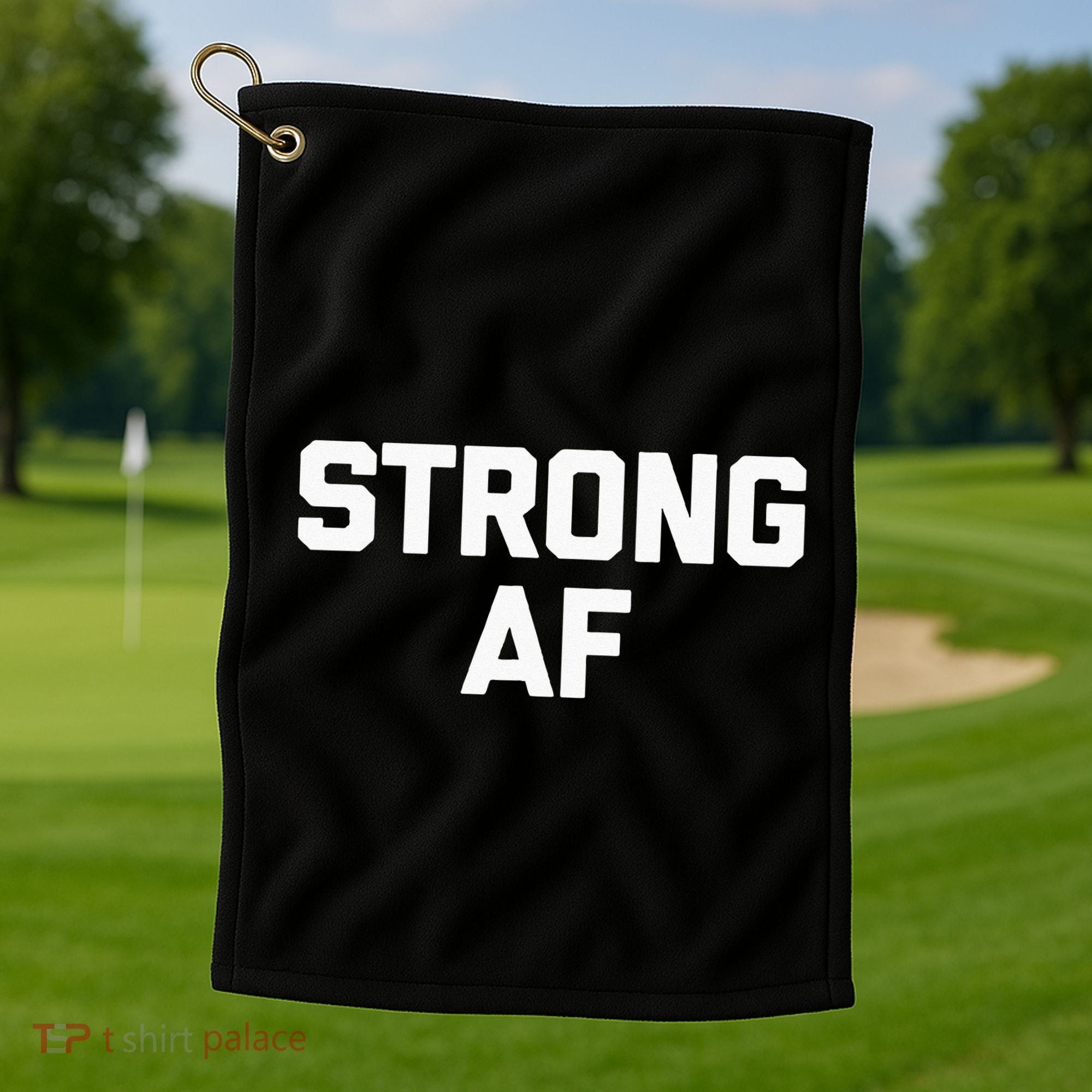 Summer Florida The Sunshine State Surf Style Golf Towel
