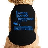 Swing For The Retarded Doggie Tank thumb 0