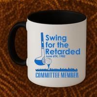 Swing For The Retarded Coffee Mug thumb 2