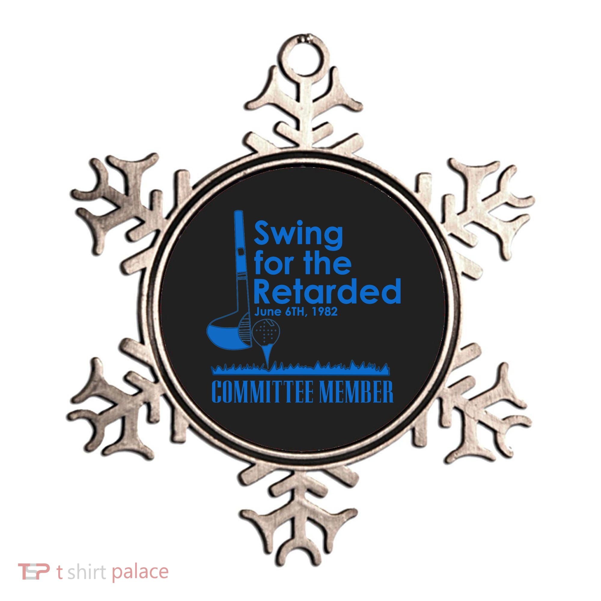 Swing For The Retarded Ornament
