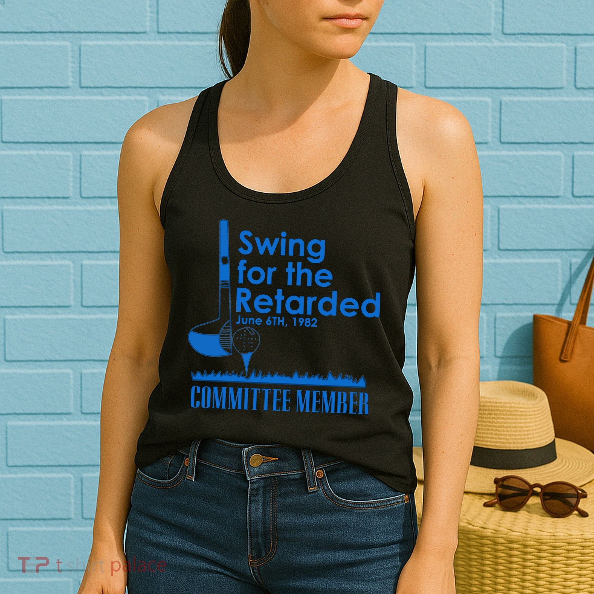 Swing For The Retarded Women's Tank Top