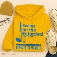 Swing For The Retarded Hoodie thumb 4
