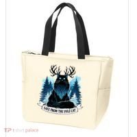 Safe From The Yule Cat Christmas Icelandic Iceland Folklore Tote Bag thumb 3