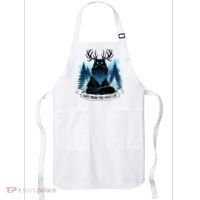 Safe From The Yule Cat Christmas Icelandic Iceland Folklore Apron thumb 0