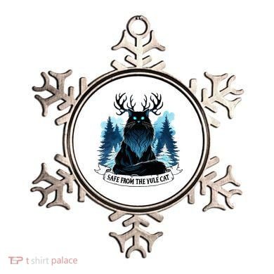 Safe From The Yule Cat Christmas Icelandic Iceland Folklore Ornament