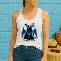 Safe From The Yule Cat Christmas Icelandic Iceland Folklore Women's Tank Top thumb 2