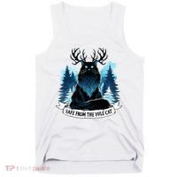 Safe From The Yule Cat Christmas Icelandic Iceland Folklore Tank Top thumb 0