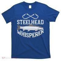 Steelhead Fishing Trout Graphic Saltfreshwater Lake Gift T-Shirt thumb 0
