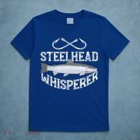 Steelhead Fishing Trout Graphic Saltfreshwater Lake Gift T-Shirt thumb 5