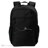 Subtle Fk Trump Morse Code Heart Antimaga Feminist Rights Backpack thumb 0