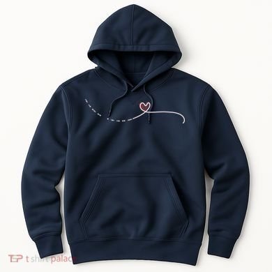 Subtle Fk Trump Morse Code Heart Antimaga Feminist Rights Hoodie