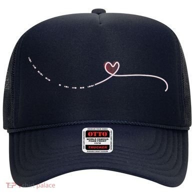 Subtle Fk Trump Morse Code Heart Antimaga Feminist Rights Hat
