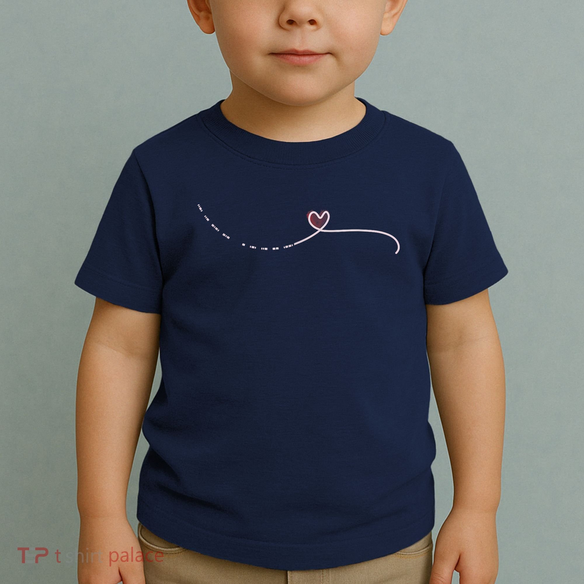 Subtle Fk Trump Morse Code Heart Antimaga Feminist Rights Toddler T-Shirt