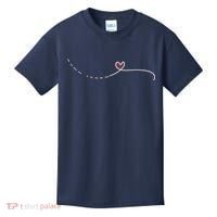 Subtle Fk Trump Morse Code Heart Antimaga Feminist Rights Kids T-Shirt thumb 0