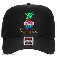 Sarasota Florida Tropical Funny Pineapple Summer Sunglasses Hat thumb 0