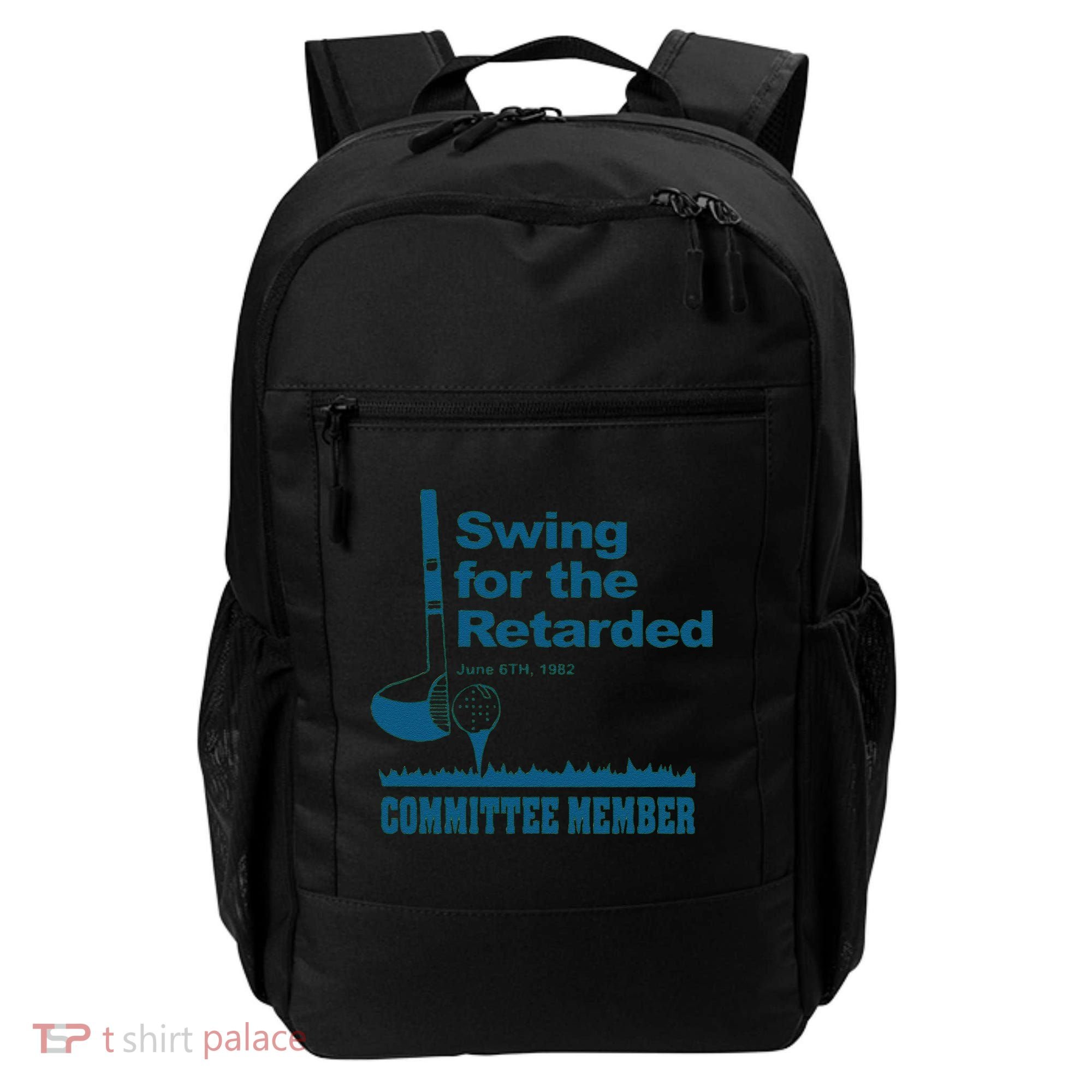 Swing For The Retarded June 6th 1982 Committee Backpack