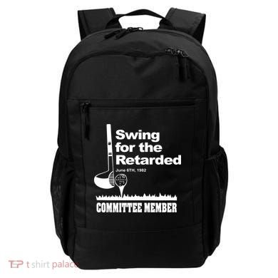 Swing For The Retarded Backpack
