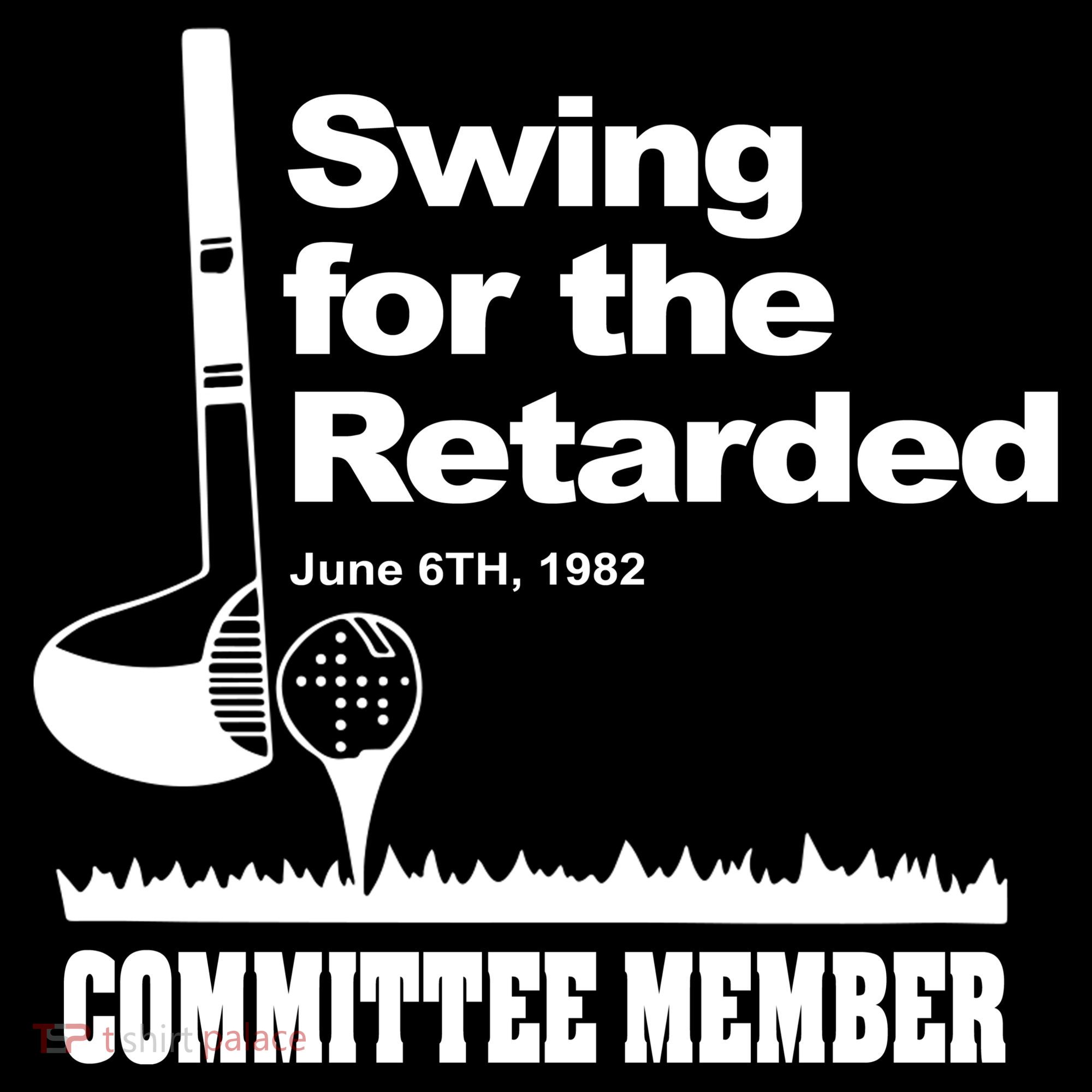 Swing For The Retarded Toddler Hoodie
