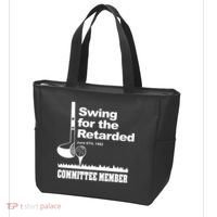 Swing For The Retarded Tote Bag thumb 3